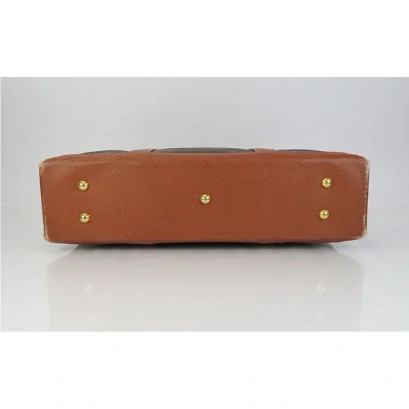 Louis Vuitton Brown and Tan Monogram Handbag - Picture 5 of 16